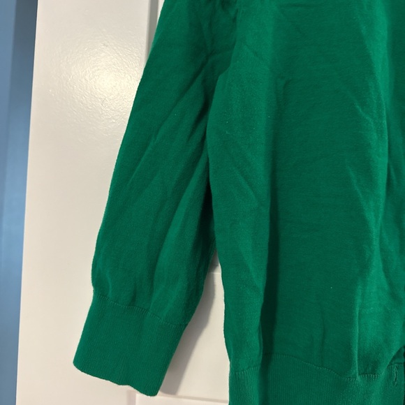 Cable & Gauge Emerald Button-Up Cardigan - Picture 3 of 4